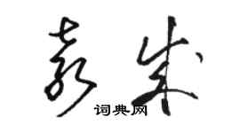 駱恆光袁成草書個性簽名怎么寫