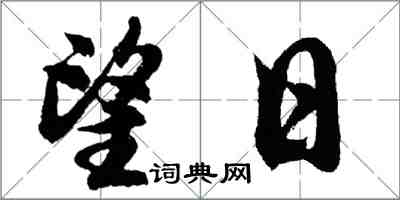 胡問遂望日行書怎么寫