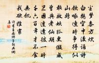 蒼松翠竹映斜暉,野菊花開過客稀 詩詞名句