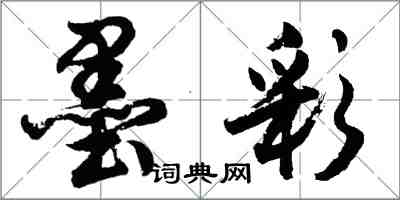 胡問遂墨彩行書怎么寫