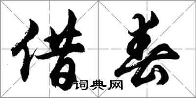 胡問遂借春行書怎么寫