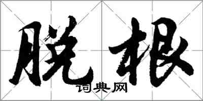 胡問遂脫根行書怎么寫