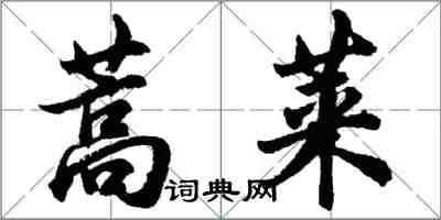 胡問遂蒿萊行書怎么寫