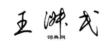 梁錦英王淑民草書個性簽名怎么寫