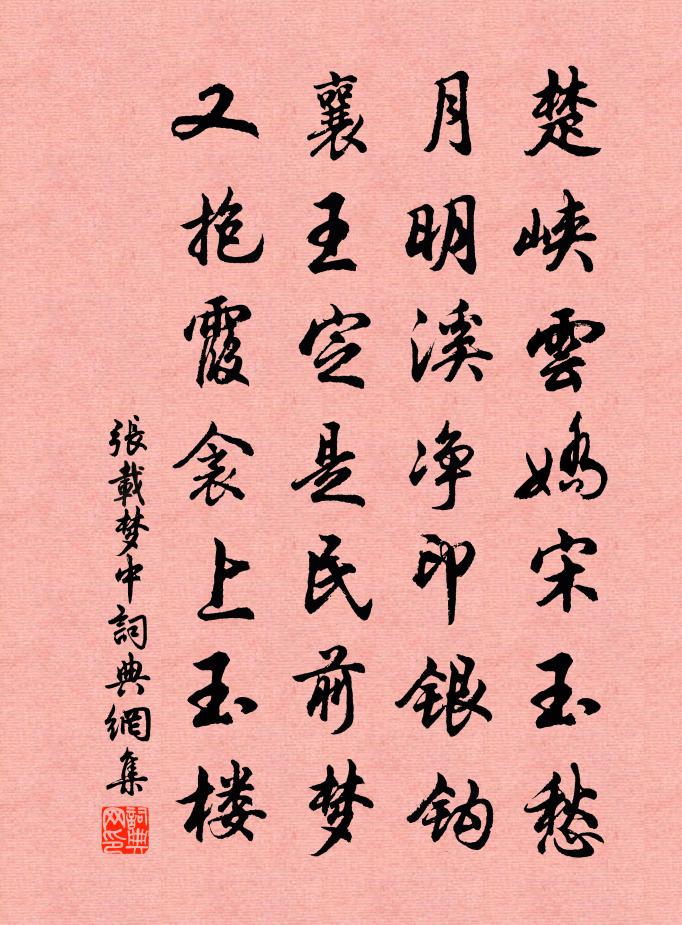 張載夢中書法作品欣賞