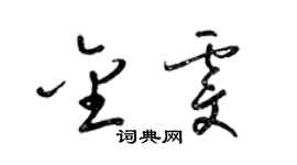 梁錦英金雯草書個性簽名怎么寫