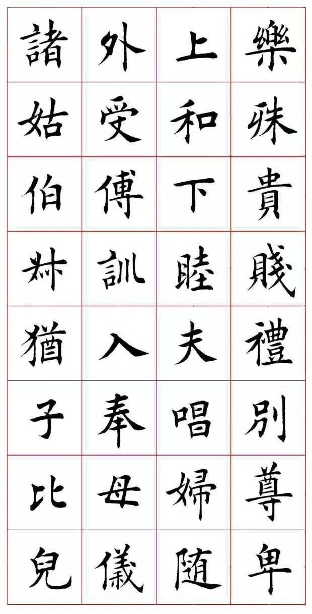 田蘊章楷書《千字文》