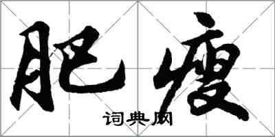 胡問遂肥瘦行書怎么寫