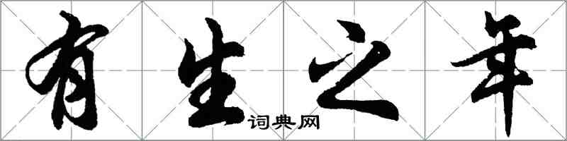 胡問遂有生之年行書怎么寫