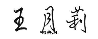 駱恆光王月莉行書個性簽名怎么寫