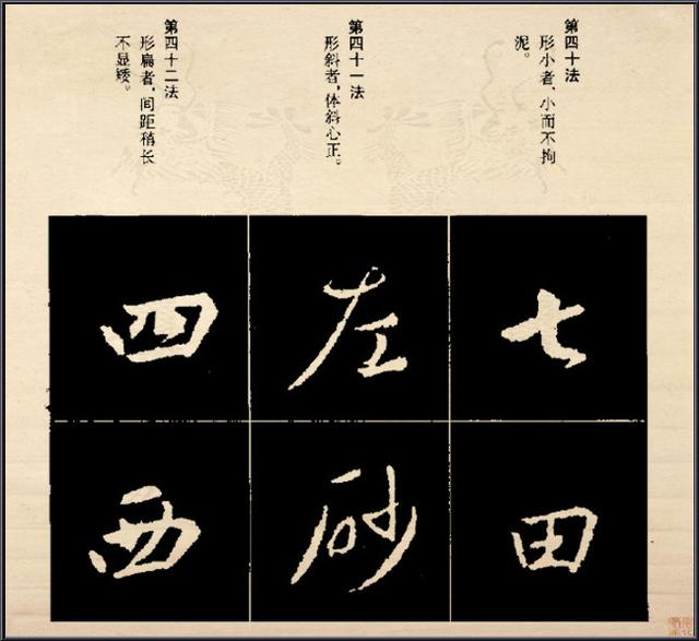 王羲之行書結構92法