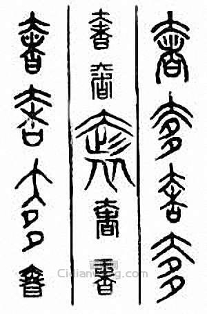 “奢”篆刻印章