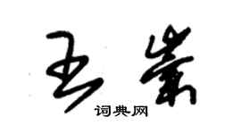 朱錫榮王崇草書個性簽名怎么寫