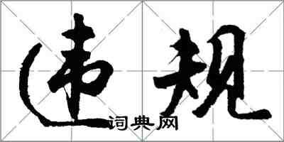 胡問遂違規行書怎么寫