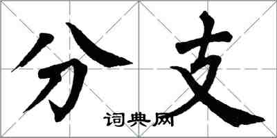 翁闓運分支楷書怎么寫