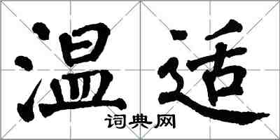 翁闓運溫適楷書怎么寫