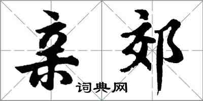 胡問遂親郊行書怎么寫