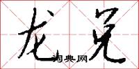 龍兌怎么寫好看