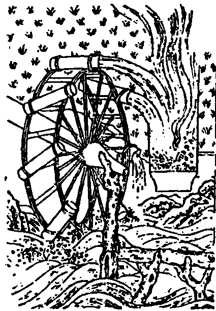 水轉筒車_水轉筒車介紹_歷史知識