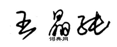 朱錫榮王晶純草書個性簽名怎么寫