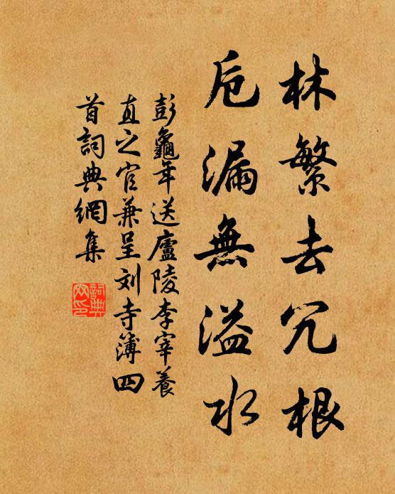 翼翼歸鳥，晨去於林 詩詞名句