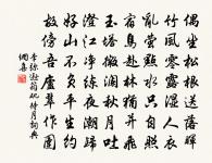 砌下落梅如雪亂，拂了一身還滿。 詩詞名句