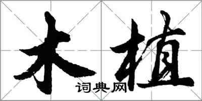 胡問遂木植行書怎么寫