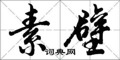 胡問遂素壁行書怎么寫