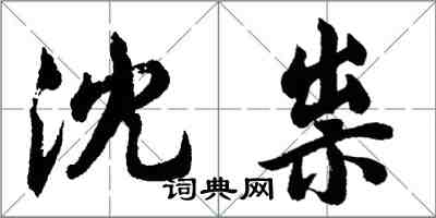 胡問遂沈祟行書怎么寫