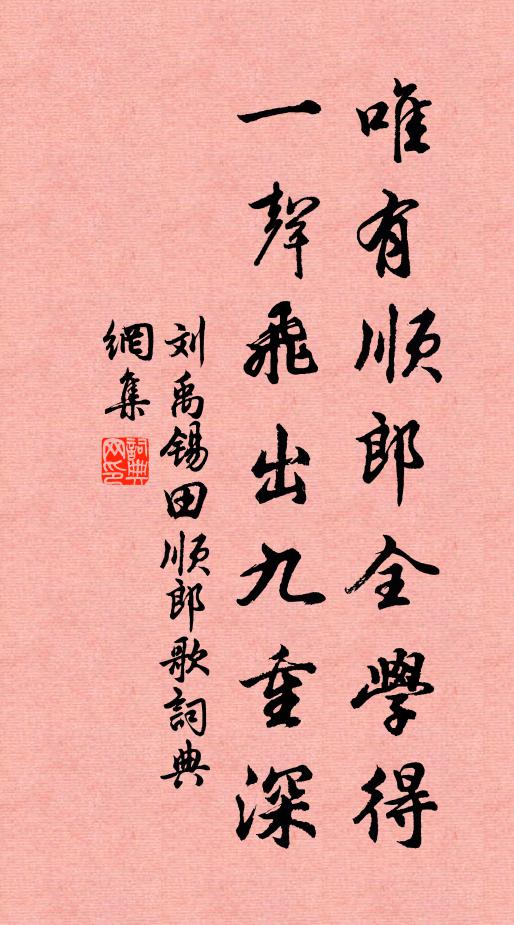 上人一向心入定，春鳥年年空自啼 詩詞名句