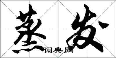 胡問遂蒸發行書怎么寫