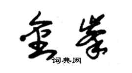 朱錫榮金峰草書個性簽名怎么寫