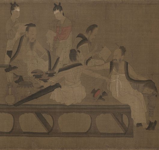 【高清tif】北齊 楊子華《北齊校書圖》全卷下載_344M