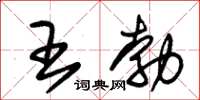 朱錫榮王勃草書怎么寫