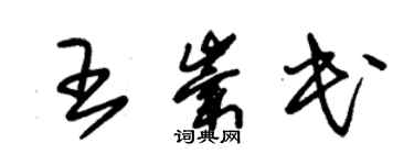 朱錫榮王崇民草書個性簽名怎么寫