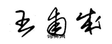 朱錫榮王甫成草書個性簽名怎么寫