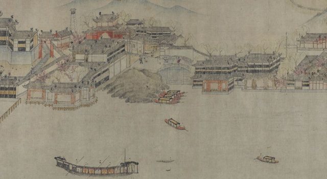 【tif高清】元明時期《西湖清趣圖》 下載_1.29G