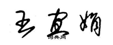 朱錫榮王宜娟草書個性簽名怎么寫