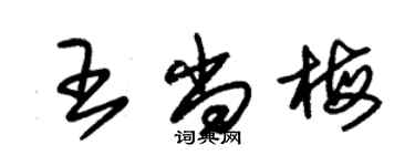 朱錫榮王尚梅草書個性簽名怎么寫