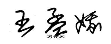 朱錫榮王孟娥草書個性簽名怎么寫