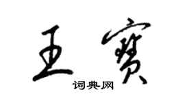 梁錦英王寶草書個性簽名怎么寫