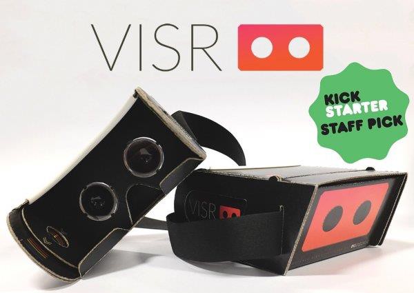 紙板做的虛擬現實眼鏡 屌絲的福利啊