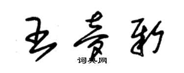 朱錫榮王夢新草書個性簽名怎么寫