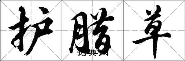 胡問遂護臘草行書怎么寫