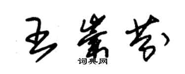 朱錫榮王崇芬草書個性簽名怎么寫