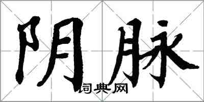 翁闓運陰脈楷書怎么寫