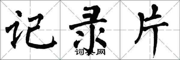 翁闓運記錄片楷書怎么寫