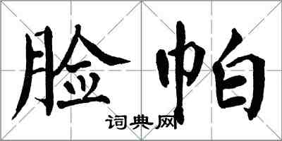 翁闓運臉帕楷書怎么寫