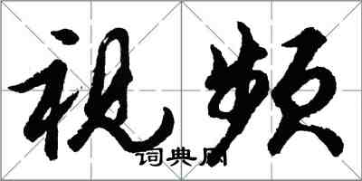 胡問遂視頻行書怎么寫