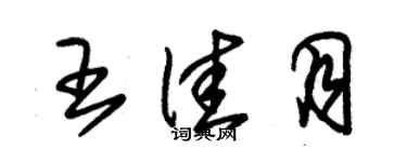 朱錫榮王佳月草書個性簽名怎么寫